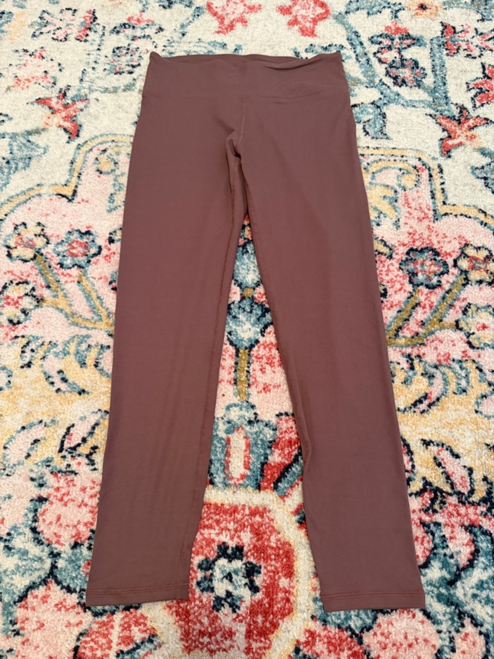 Simple Mauve Leggings-Butter Soft